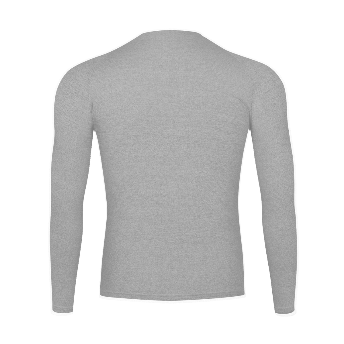 White Logo Performance Long Sleeve T-Shirt