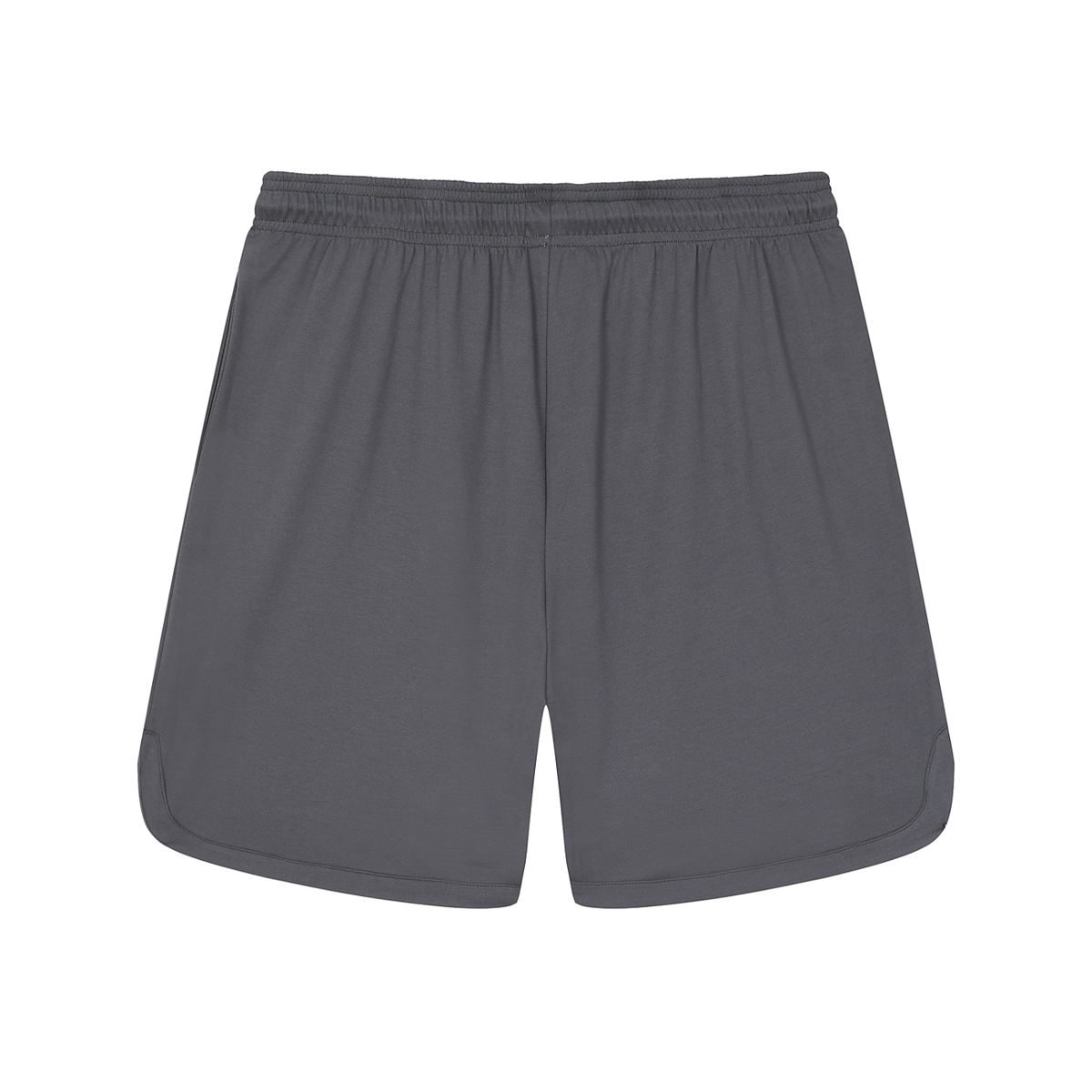 White Logo Mesh-Lined Quick-Dry Performance Shorts