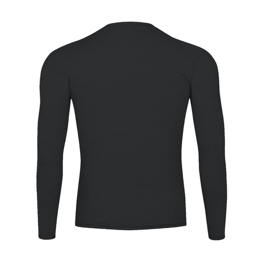 White Logo Performance Long Sleeve T-Shirt