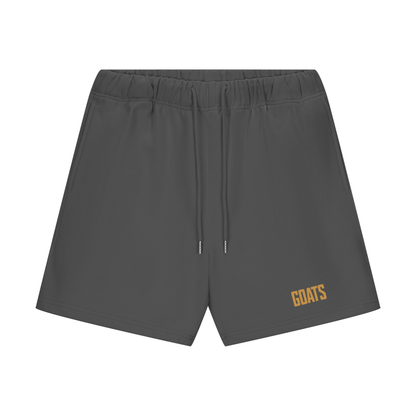 Gold Logo Heavyweight Fleece Loose Fit Shorts