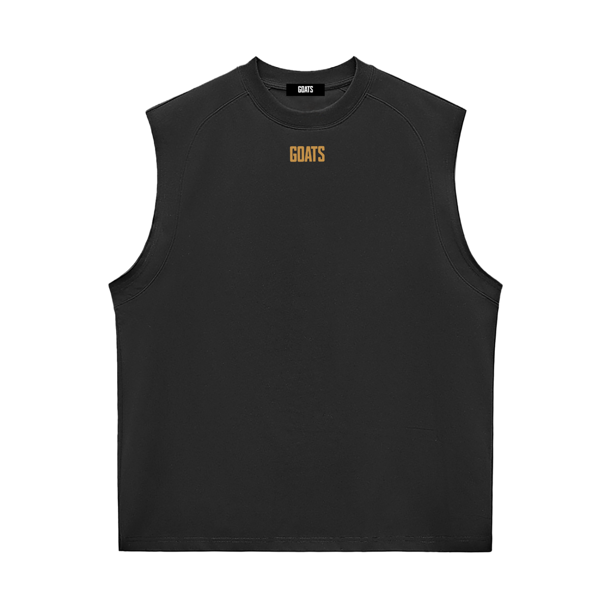 Gold Logo Quick-Dry Cooling Tank Top