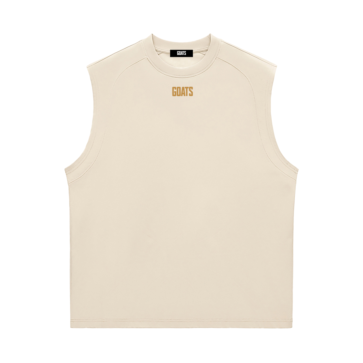Gold Logo Quick-Dry Cooling Tank Top