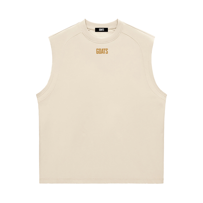 Gold Logo Quick-Dry Cooling Tank Top