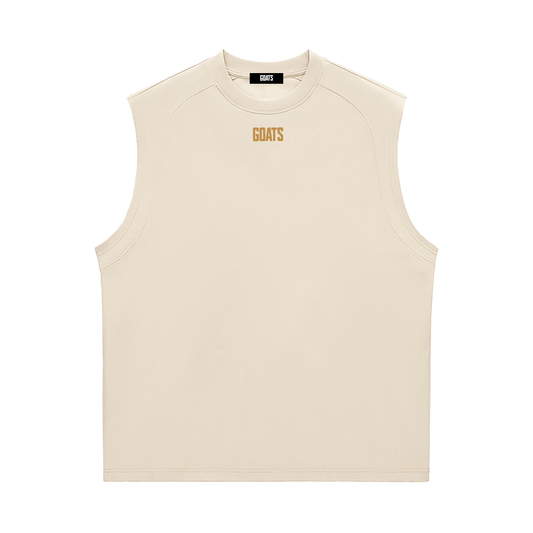 Gold Logo Quick-Dry Cooling Tank Top