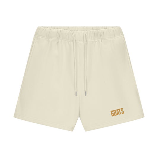 Gold Logo Heavyweight Fleece Loose Fit Shorts