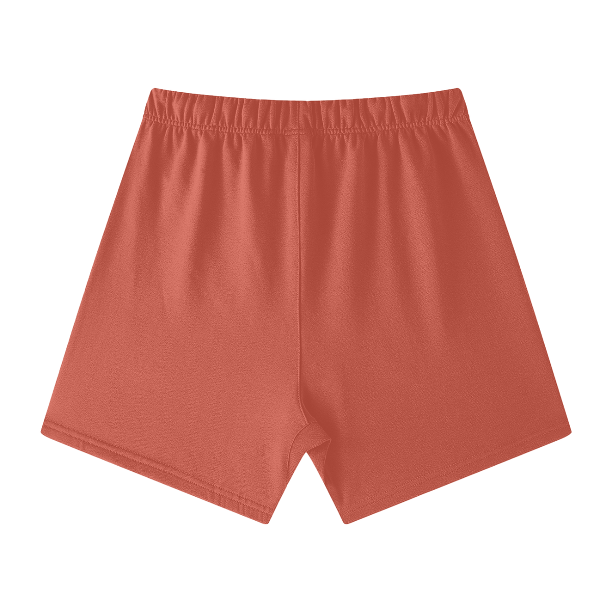 Gold Logo Loose Fit Cotton Shorts