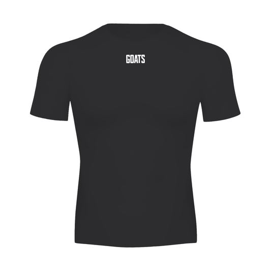 White Logo Performance Short Sleeve T-Shirt