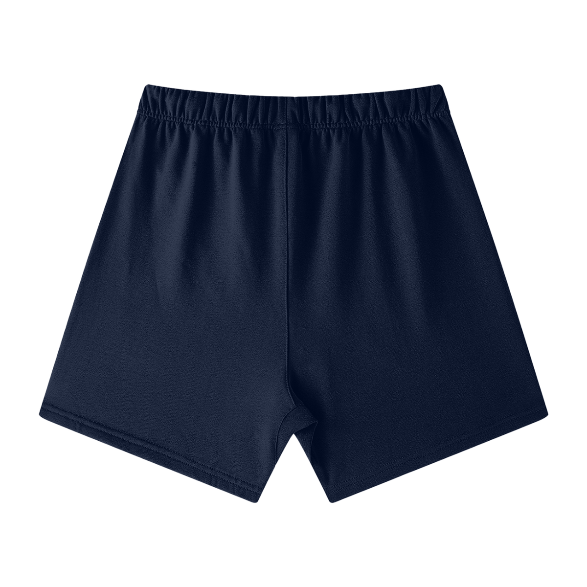 Gold Logo Loose Fit Cotton Shorts