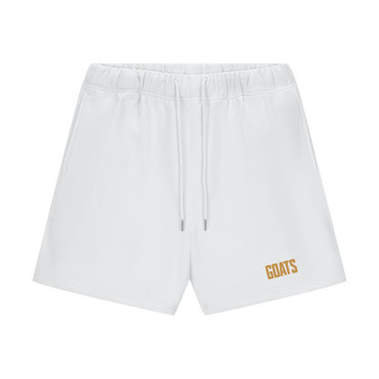 Gold Logo Heavyweight Fleece Loose Fit Shorts
