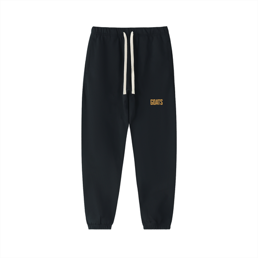 Gold Logo Heavyweight Cotton Sweatpants