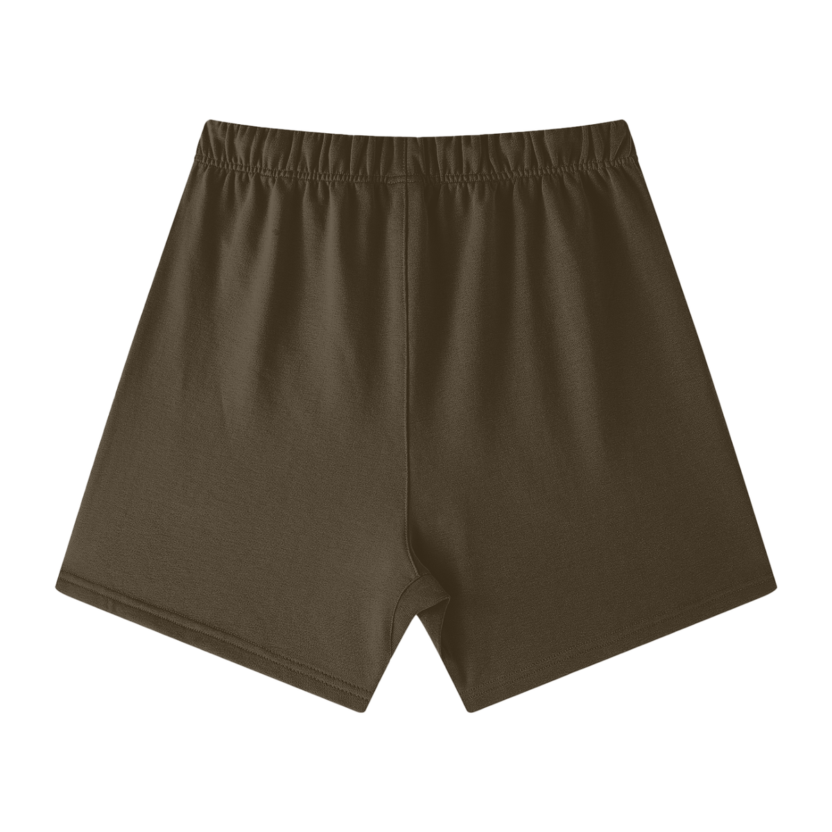 Gold Logo Loose Fit Cotton Shorts