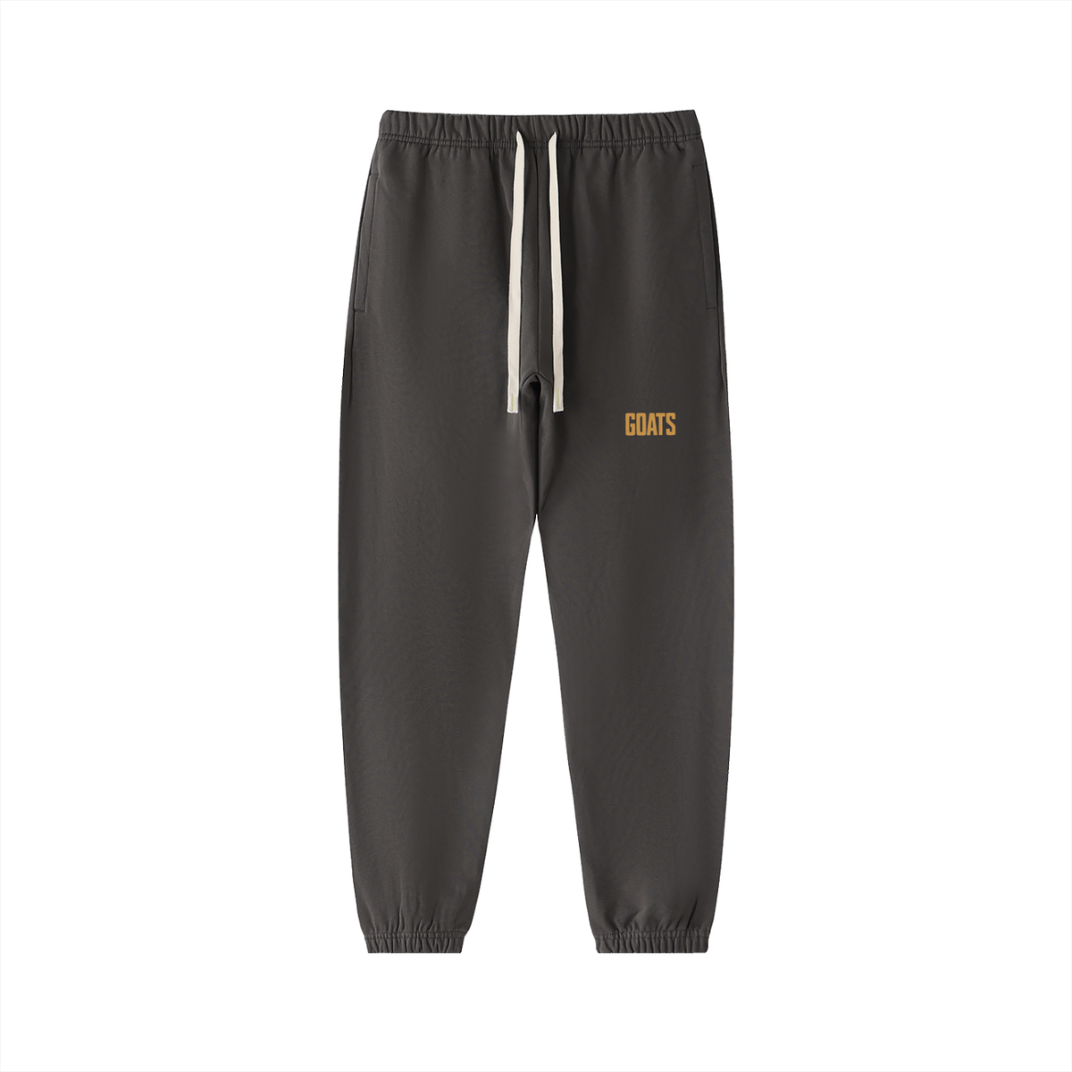 Gold Logo Heavyweight Cotton Sweatpants