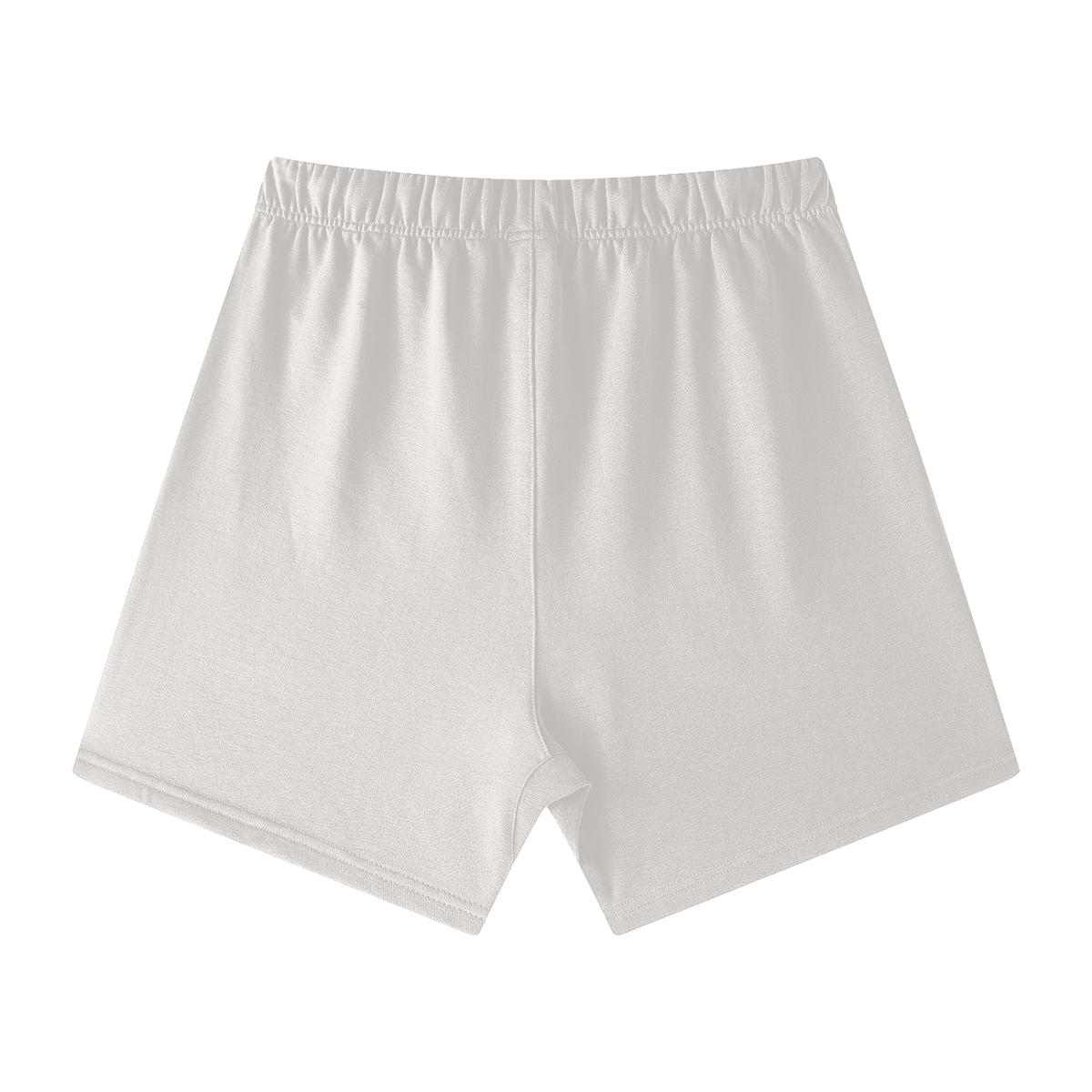 Gold Logo Loose Fit Cotton Shorts