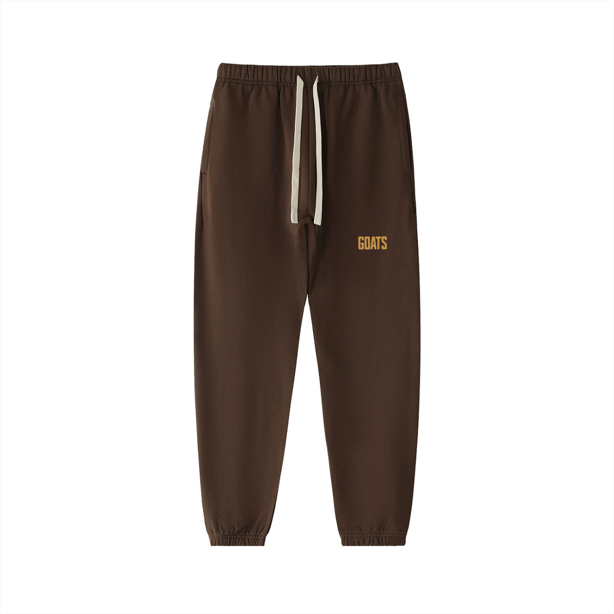Gold Logo Heavyweight Cotton Sweatpants